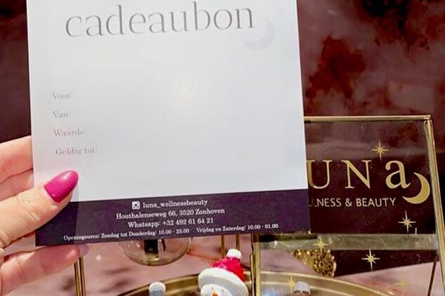 Cadeaubonnen van lunawellness